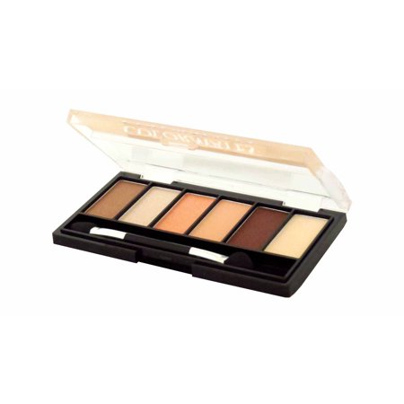 Colormates 6 Shade Mineral Eyeshadow Palette Makeup Kit Premium Blending