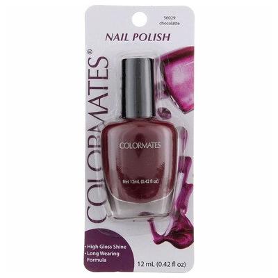Colormates Nail Polish, Chocolatte 56029, 0.42 Fl Oz