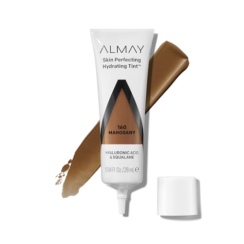 Almay Hydrating Lightweight with Light Coverage Liquid Foundation Tint - 160 Mahogany - 0.94 Fl Oz