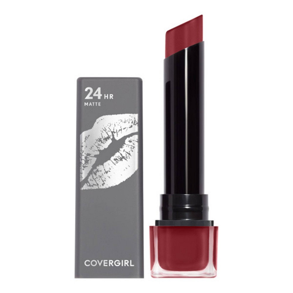 COVERGIRL Exhibitionist 24HR Matte Lipstick Soloist - 0.09oz