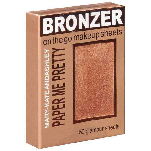 Mary-Kate & Ashley Paper Me Pretty Bronzer Makeup Sheets - Natural Beauty #815