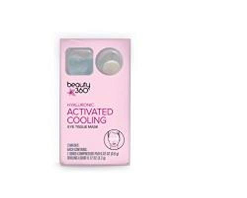 Beauty 360 Hyaluronic Activated Cooling Eye Tissue Mask 