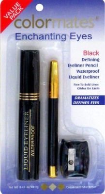 Liquid Eyelnr/Eyelnr Pncl/Shrp Blk (Pack of 52)
