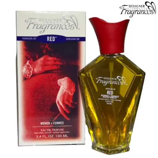 DFI RED* for Woman  Designer Inspired EAU De PARFUM Spray EDP 3.4 Oz / 100 Ml. by Designer Fragrance Inc.