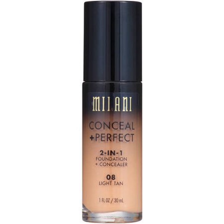 MILANI Conceal  Perfect 2-in-1 Foundation  Concealer - Light Tan