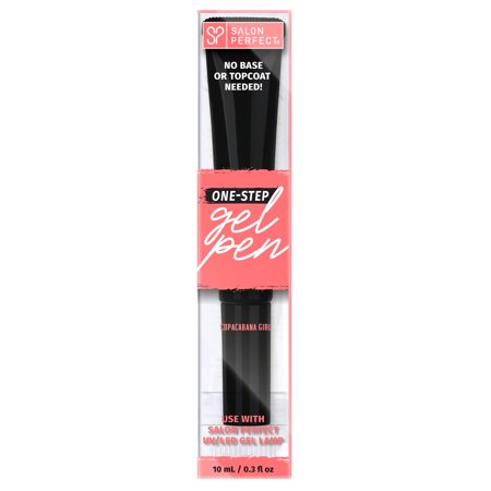 Salon Perfect Nail Polish One-Step Gel Pen  Copacabana Girl  0.3 Fl Oz