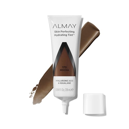 Almay Hydrating Lightweight with Light Coverage Liquid Foundation Tint - 170 Mocha - 0.94 Fl Oz