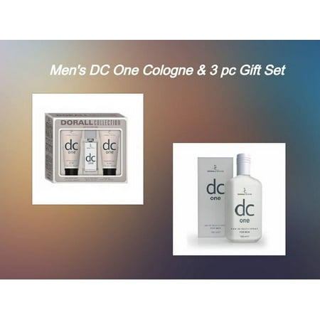 DC ONE Men S Designer Cologne with a 3 Piece Gift Set by DORALL COLLECTION