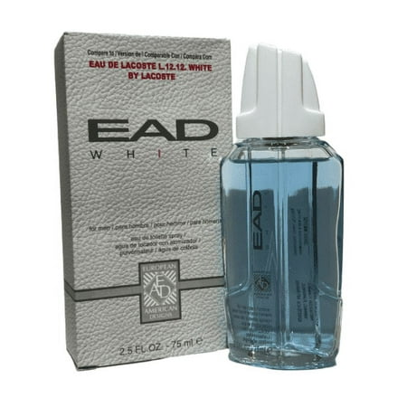 EAD WHITE Pour Homme Cologne Spray for Men 2.5 Oz 75ml Eau De Toilette