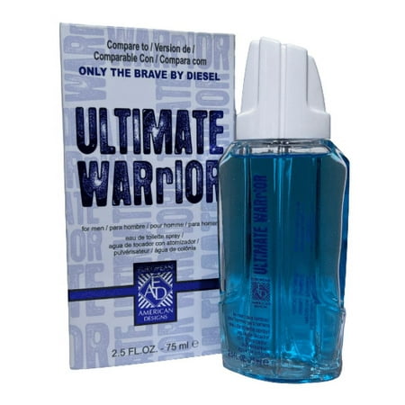 EAD ULTIMATE WARrIOR Pour Homme Cologne Spray for Men 2.5 Oz Eau De Toilette