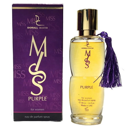 Miss Purple Pour Femme by Dorall Collection 2.6 Oz Eau De Parfum