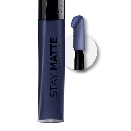 Rimmel London Stay Matte Liquid Lip Colour - Blue Iris, 5.5 Ml ( .18 Fl)