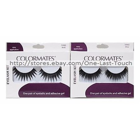 Merchandise 8648433 Colormates Eye Lash Kits Diva