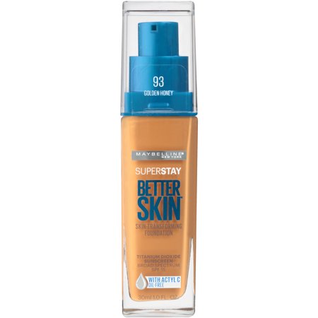 Maybelline Super Stay Better Skin Foundation  Golden Honey  1 Fl Oz