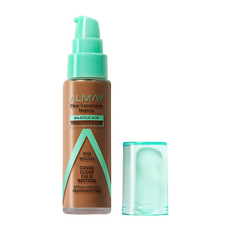 Almay Clear Complexion Foundation - 910 Mocha, 1 Fl Oz