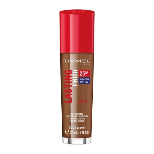 I0138021 1 Oz Lasting Finish 25 Hour Full Coverage Foundation SPF 20 - 600 Warm Coconut