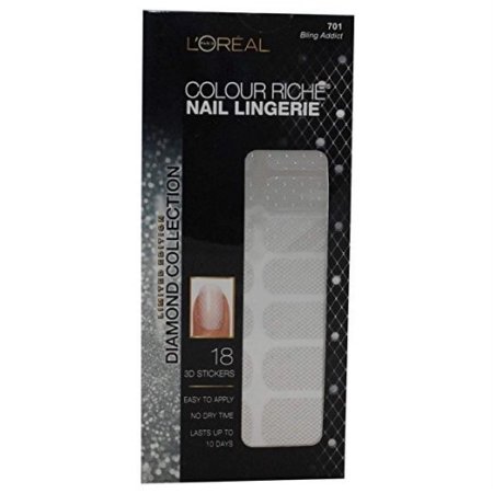 L Oreal - Colour Riche Nail Lingerie - 701 Bling Addict