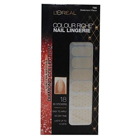 L Oreal Paris Limited Edition Diamond Collection Nail Lingerie - 700 Statement Piece