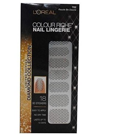 L Oreal Paris Limited Edition Diamond Collection Nail Lingerie - 702 Razzle Be Dazzle