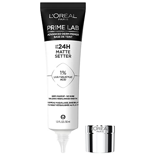 L'oréal Paris Prime Lab 24H Matte Setter Primer with 1% LHA and Salicylic Acid 30 ML